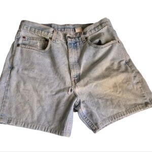 Vtg Levis 505 Regular Fit  Denim Shorts Size 33